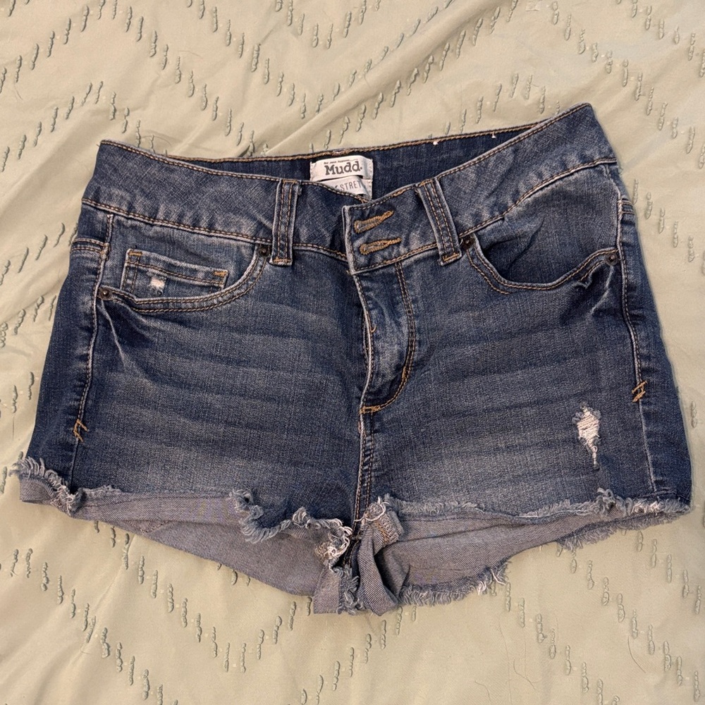 Mudd Blue Denim Shorts